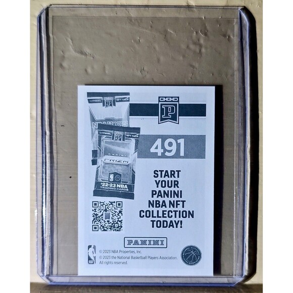 2023-24 Dražen Petrović Panini NBA Basketball #491 Sticker NBA Legends - Picture 2 of 2